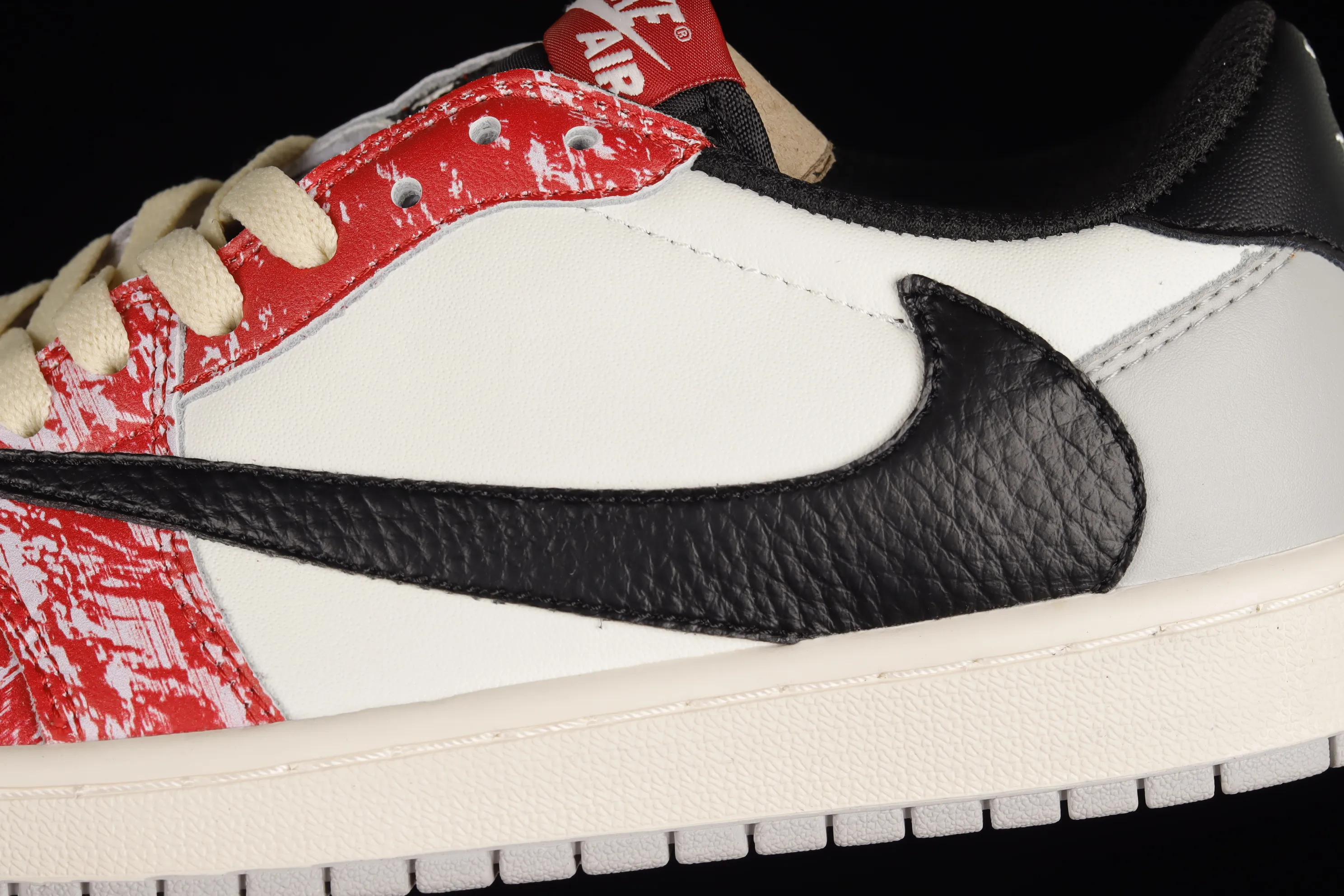 All Categories Air Jordan Jordan Series Basketball Shoes Air Jordan 1 Low Travis Scott x Air Jordan 1 AJ1 Joe 1 Knitted Lightning Barb Low Basketball Shoes DM7866-133